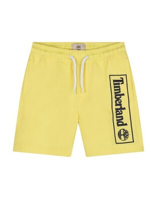 TIMBERLAND bermuda swimsuit in yellow color with print.