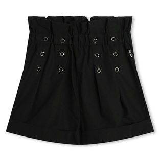 Shorts D.K.N.Y. in black color with pleats.