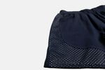 JOYCE shorts set in blue color with polka dot pattern.