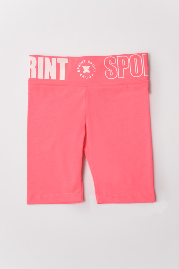 SPRINT cycling tights in pink.