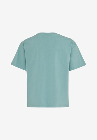 MEXX blouse in mint color with oversized sleeves.