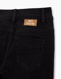 Παντελόνι τζιν IKKS σε χρώμα μαύρο σε γραμμή slim fit.