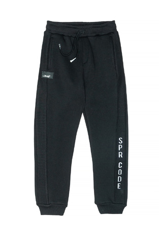 SPRINT sweatpants in black.