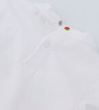 Μπλούζα ORIGINAL MARINES σε χρώμα λευκό με τρέσα στο πλάι.