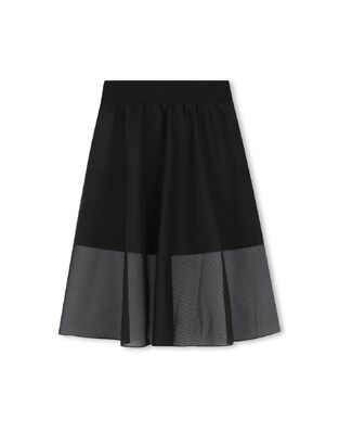 Tulle skirt D.K.N.Y. in black color..