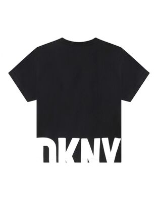 Μπλούζα D.K.N.Y. σε χρώμα μαύρο με τύπωμα.