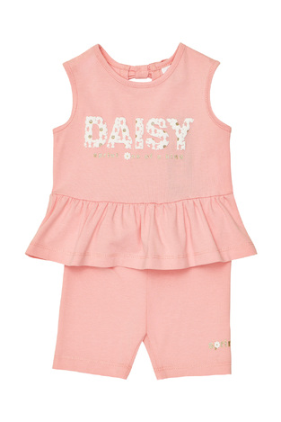 SPRINT leggings set in pink.