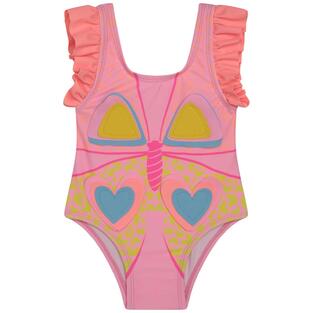 BILLIEBLUSH one piece swimsuit with butterfly pattern.