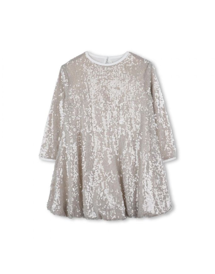 Φόρεμα BILLIEBLUSH σε σαμπανιζέ χρώμα με παγιέτες.