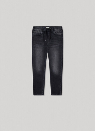 Pepe jeans denim jeans in black petrified color.