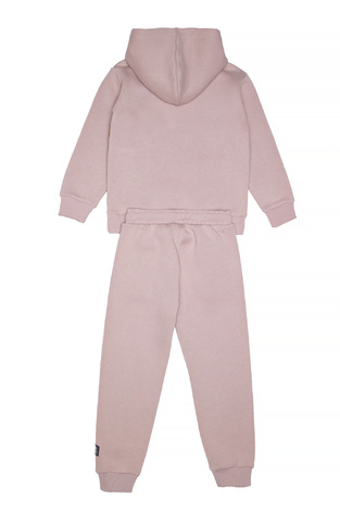 SPRINT suit set with integrated waterproof hood in beige color.