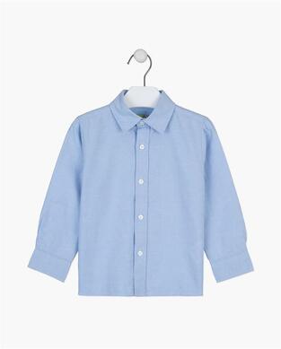LOSAN shirt in siel color with collar.