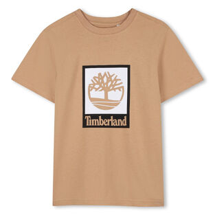 TIMBERLAND T-shirt in brown color.