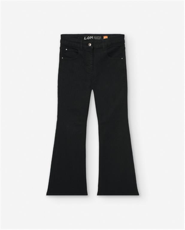 Παντελόνι τζιν LOSAN σε μπλε χρώμα με καμπάνα τελείωμα.