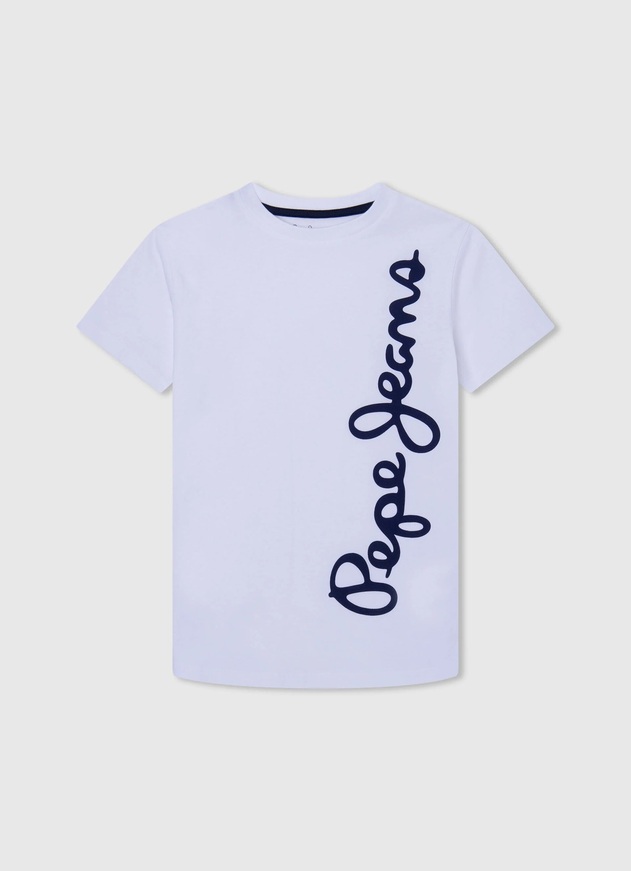 PEPE JEANS cotton blouse in white color.