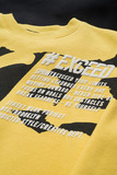 Set of SPRINT tracksuit in yellow color with embossed "EXCEED" logo.