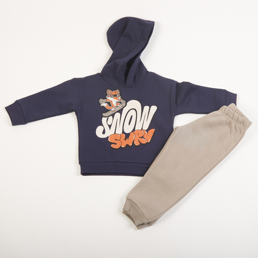 Σετ φόρμας TRAX σε μπλε-γκρι χρώμα.