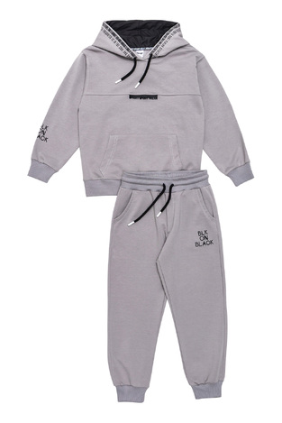 SPRINT seasonal tracksuit set in gray.
