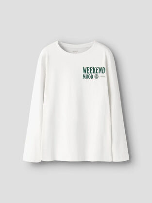 NAME IT blouse in soft ecru color.