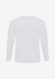 MEXX blouse in off-white color with embossed print.