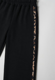 Σετ φόρμας ΕΒΙΤΑ σε χρώμα μαύρο με animal print.