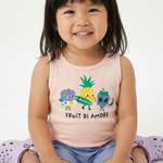 Σετ σορτς TRAX σε ροζ ανοιχτό με λιλά χρώμα.