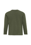 MEXX blouse in olive color with embossed print.
