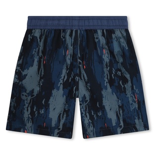 TIMBERLAND bermuda swimsuit in blue color with camouflage design.