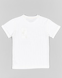 Μπλούζα LOSAN σε λευκό χρώμα με πικέ ύφασμα.