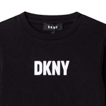 Blouse D.K.N.Y. in black color with velor print.