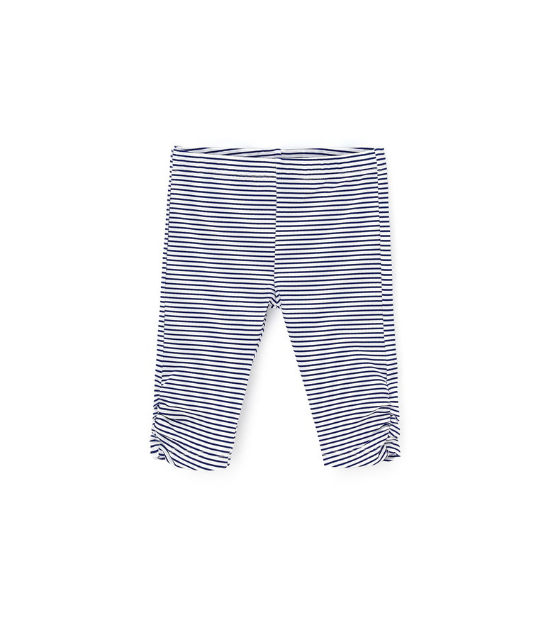 ORIGINAL MARINES striped tights in blue-white color.