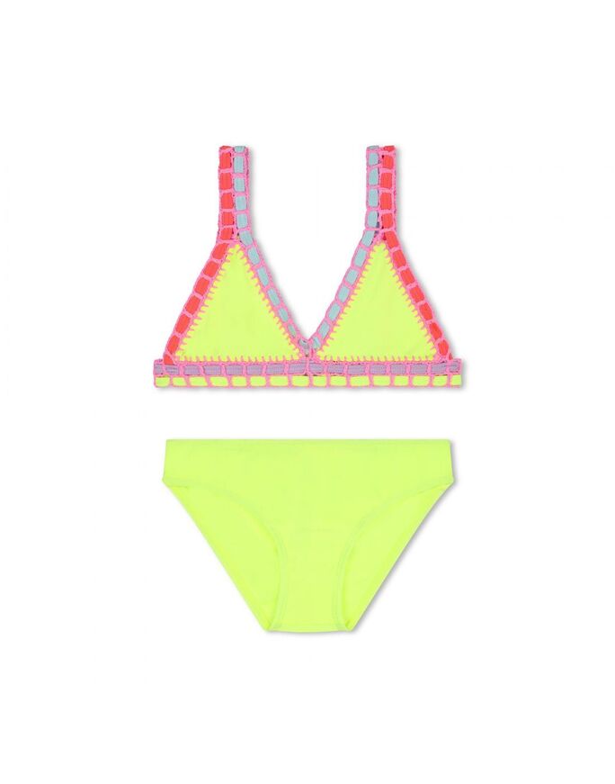 Μαγιό μπικίνι BILLIEBLUSH σε κίτρινο fluo χρώμα.