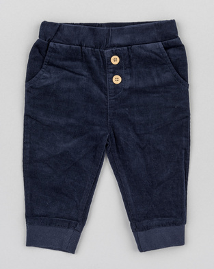 LOSAN corduroy pants in brown.