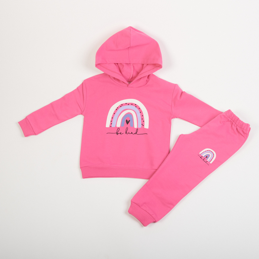 Σετ φόρμας TRAX σε φούξια χρώμα.