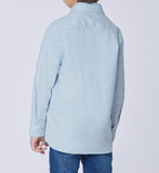 Πουκάμισο U.S. POLO σε σιέλ χρώμα.