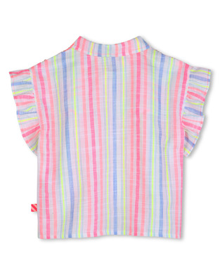 BILLIEBLUSH shirt with striped design.