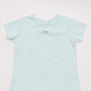 Σετ κολάν TRAX, μπλούζα σε χρώμα σιέλ και κολάν κάπρι floral.