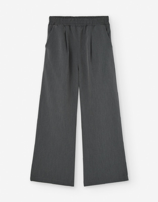 Παντελόνα twill LOSAN σε γκρι χρώμα.