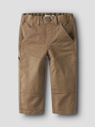 Name It pants in camel color.