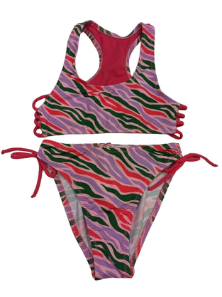 CROOLita bikini swimsuit with tricolor.