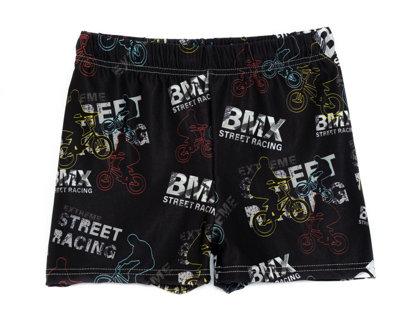 TORTUE boxer shorts with "street racing" print.