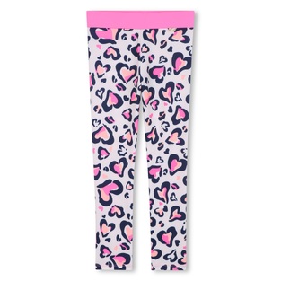 Κολάν ελαστικό BILLIEBLUSH σε λευκό χρώμα με animal print.