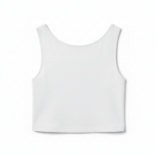 LOSAN top in ecru color.