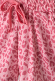 Σετ σόρτς ΕΒΙΤΑ σε φούξια χρώμα με animal print.