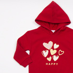 Σετ φόρμας TRAX σε κόκκινο χρώμα.