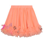 BILLIEBLUSH tulle skirt in coral color.