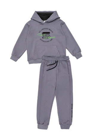 SPRINT seasonal tracksuit set in gray.