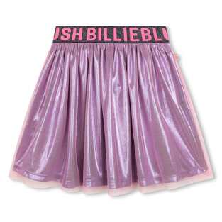 Φούστα BILLIEBLUSH σε λιλά χρώμα με τούλινο εξωτερικό ύφασμα.