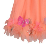 BILLIEBLUSH tulle skirt in coral color.
