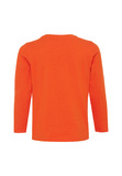 MEXX blouse in orange color with embossed print.
